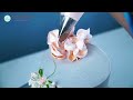 How To Decorate A Wonderful 3D Flower Sculpture Birthday Cake With Hai Nguyen