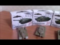 4D Tank Model Kits (JSU-152, T-55A, T72M1, Leopard 2A5, Chinese Type 98)