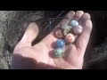 Ohio Treasure Hunting - McCoy Pottery Pig - Marbles - Bottle Digging - History Channel