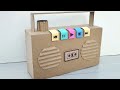 How to make cardboard radio | DIY cardboard toys | cardboard crafts