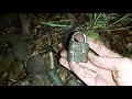 Stunning WW2 Relics found in scary Forest at Night [WW2 Metal Detecting]