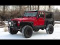 FB23029F TJ Wrangler Front Tube Fenders Installation Guide