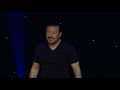 What Ricky Gervais Hates About Flying