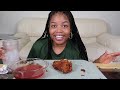 FRIED CHICKEN AND SWEET & SOUR SAUCE!!! CHEFETTE MUKBANG!!