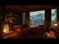The Good Thunderstorm, Fireplace & Dimmed Lights | Cozy Nook Ambience
