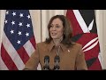 Watch again: Kamala Harris and Antony Blinken host Kenya's President President at the White House