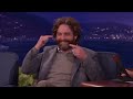 Zach Galifianakis' Question He Refused To Ask President Obama | CONAN on TBS