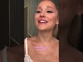 Ariana got emotional while talking about her insecurities 🥺❤️ #arianagrande #arianators