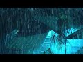 Eliminate Stress to Sleep Well with The Sound of Heavy Rain | Thunderstorm Sounds for Deep Sleep