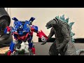Godzilla - Multiversial Collision (Godzilla Stop Motion Video)