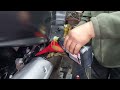 How to change the oil filter on a Suzuki Burgman 125 motorcycle. - UH125