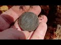 OMG ! I cant believe I just found this big old  silver coin metal detecting