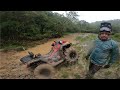 Trilha do Cachorro Louco debaixo de Chuva 🌧 #canam #atv #mud #quadriciclo