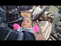 Saifullah's sincere help 💝 to Parisa and his baby / nomadic lifestyle documentary