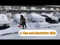 Life in a snowy area in Japan