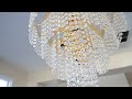 HOW TO CLEAN A CHANDELIER! EASY!