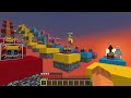 Playing a ZOONOMALY LUCKY BLOCK RACE in Minecraft!