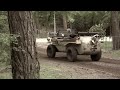 Kettenkrad, Sd Kfz, Schwimmwagen in superslowmotion at Militracks 2016