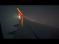 Southwest Airlines 737-800 Stormy Takeoff from Baltimore *FULL THROTTLE + WILD TURBULENCE*