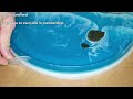 How to make an EPOXY OCEAN TABLE / resin art