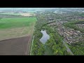 Dji Drone view of Stenton pond, Glenrothes, looking alot better than it did last year. Ecosseskyview