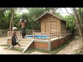 Building A Private Bamboo Swimming Pool With Décor Living Room