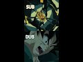 Moments when dub was better than sub !