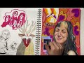 SKETCHBOOK TOUR of ALL my Sketchbooks! (4th-12th grade)