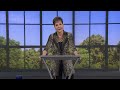 Worry and Anxiety  | Joyce Meyer | Enjoying Everyday Life Teaching