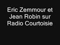 Eric Zemmour tacle Jean Robin