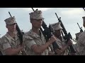 USMC Boot Camp Final Drill At Parris Island