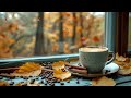 Smooth Autumn Jazz ☕ Upbeat Bossa Nova Piano and Elegant Soft Coffee Jazz Piano Music for Relaxation