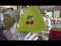 A Little Gross! Thrift Shopping Plates, Platters, Porcelain, Marks, more - Thrift with Me Dr. Lori