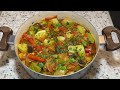 Очень Вкусное Овощное Рагу из Доступных Овощей. Рецепт Приготовления Идеального Овощного Рагу.