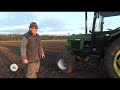 Drilling sugar beet | Classic John Deere 6400, 2040 and 1140 | Vicon Tilthmaster, Webb drill