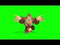 Smash Ultimate Green Screen: Donkey Kong Taunts | 1080p 60fps