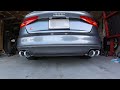 B8.5 S4 Awe Touring Exhaust (stock downpipes)