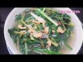 Canh rau sam nấu tôm ngon ngọt, thanh mát/hãy bổ sung vào menu món ăn hàng ngay cho gia đình bạn.