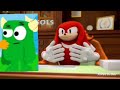 Knuckles memingo aprobando a sus personajes de too kiD frIEndly XD