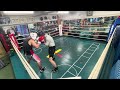 Boxing sparring 4 rounds 0623