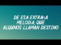 Melendi - Destino o Casualidad ft. Ha*Ash | (Letra/Lyrics)