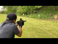 B&T Silencer on a H&K MP7 Full Auto Demo in 4.6x30