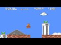 SUPER MARIO BROS. World 8-1. The Lost Levels (NES). Old game. Games-Dendy. Retro game.