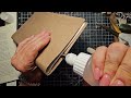 FUN JUNK JOURNAL BOOK COVER IDEA! The Paper Outpost! EASY TECHNIQUES For Beginners!
