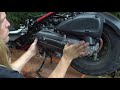 Honda Ruckus / Zoomer 50 CVT Installation (belt, sliders, variators, clutch) Mitch's Scooter Stuff