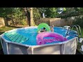 How To Install An Above Ground Pool | INTEX Prism Metal Frame Pool Setup