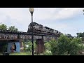 NS #1066 “The NYC Heritage Unit” leads NS 378 over the Chattahoochee into Columbus, GA | 6/30/24