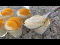 Easy Peach Recipe / Peach 🍑 Mousse