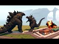 Godzilla Minus One Vs Godzilla 2014, Godzilla 2019 and Godzilla 2021 - Roblox Kaiju Universe