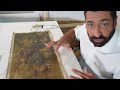 How old paintings are professionally restored,  a still life painting PART- 02